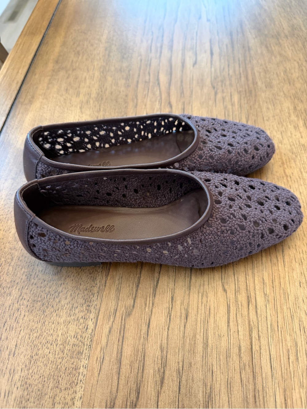 Madewell Miley Crochet Ballet Flat